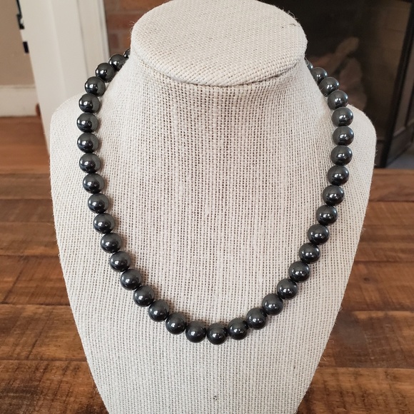 🇺🇸Hematite Gemstone Necklace - Picture 2 of 6